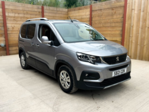 2021 Peugeot Rifter 3 SEAT Petrol Auto Wheelchair Accessible Disabled Access Vehicle Wav in Grey — image 5