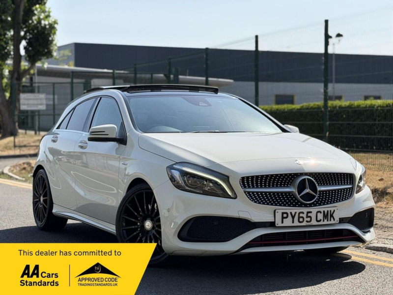 2015 Mercedes-Benz A Class 2.0 A250 Amg (premium) 7g-Dct 4matic Euro 6 (s/s) 5dr in White — image 1