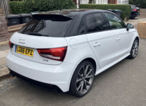 2016 Audi A1 1.4 Tfsi Cod Black Edition in White — image 5