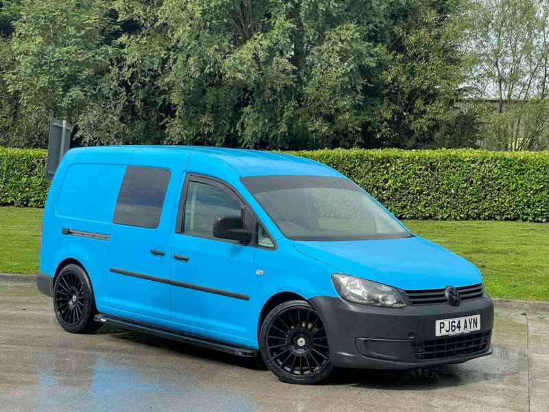 2014 Volkswagen Caddy 1.6 Tdi C20 Startline L1 H1 4dr in Blue — image 1