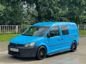 2014 Volkswagen Caddy 1.6 Tdi C20 Startline L1 H1 4dr in Blue — image 3