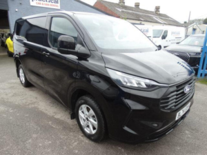 2025 Ford Transit Custom 2.0 280 Ecoblue Limited L1 H1 Euro 6 (s/s) 5dr in Black — image 3