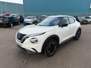 2023 Nissan Juke 1.0 Dig-T N-Connecta SUV 5dr Petrol Dct Auto Euro 6 (s/s) (114 Ps) in White — image 4