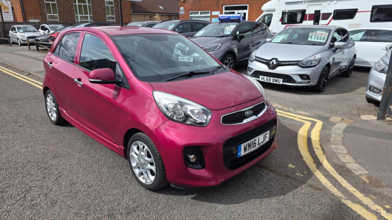 2016 Kia Picanto 1.25 Ecodynamics 3 Euro 5 (s/s) 5dr in Pink — image 1