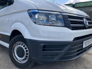 2020 Volkswagen Crafter 2.0 Tdi Cr35 Trendline Fwd Lwb High Roof Euro 6 (s/s) 5dr in White — image 3