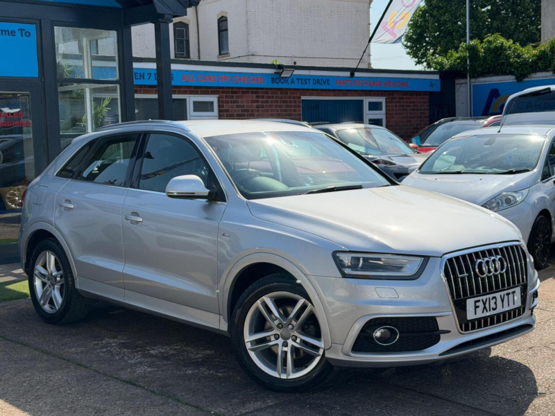 2013 Audi Q3 2.0 Tdi S Line S Tronic Quattro Euro 5 (s/s) 5dr in Silver — image 1