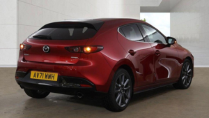 2021 Mazda Mazda3 2.0 E-Skyactiv-G Mhev Sport Lux Euro 6 (s/s) 5dr in Red — image 6