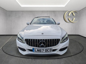 2017 Mercedes-Benz C Class 2.0 C200 Sport (premium) G-Tronic+ Euro 6 (s/s) 4dr in White — image 5