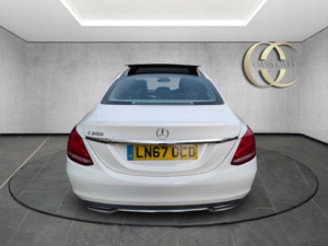 2017 Mercedes-Benz C Class 2.0 C200 Sport (premium) G-Tronic+ Euro 6 (s/s) 4dr in White — image 6