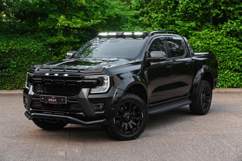 2024 Ford Ranger 2.0 Td Ecoblue Wildtrak Auto 4WD Euro 6 (s/s) 4dr in Black — image 1
