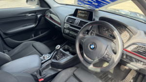 2017 BMW 1 Series 1.5 116d Sport Diesel Black 5dr Satnav+7 Stamps+cruise in Black — image 5