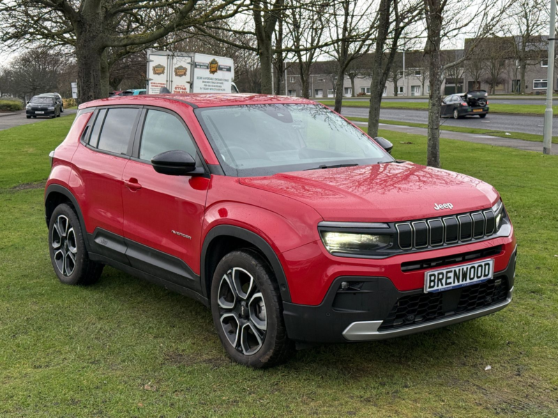 2025 Jeep Avenger 1.2 E-Hybrid Summit SUV 5dr Petrol Hybrid E-Dct Euro 6 (s/s) (100 Ps) in Red — image 1