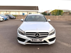 2016 Mercedes-Benz C Class 1.6 C200d Amg Line Euro 6 (s/s) 4dr in Silver — image 5