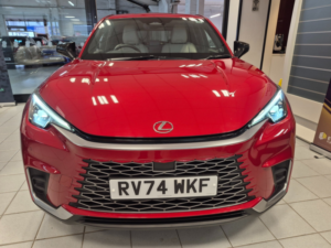 2024 Lexus Lbx 1.5 Vvt-Ie Premium SUV 5dr Petrol Hybrid E-CVT Euro 6 (s/s) (136 Ps) in Red — image 5