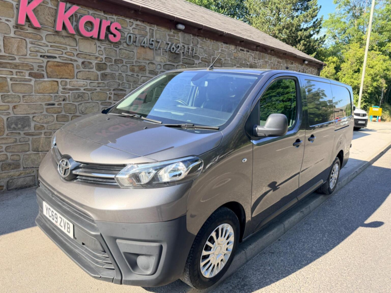 2019 Toyota Proace 2.0d Icon Long Panel Van Lwb Euro 6 (s/s) 6dr in Grey — image 1