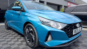 2021 Hyundai I20 1.0 T-Gdi Mhev Se Connect Dct Euro 6 (s/s) 5dr in Blue — image 2