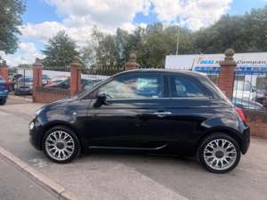 2019 Fiat 500 1.2 Star Euro 6 (s/s) 3dr in Black — image 5