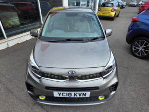2018 Kia Picanto 1.25 X-Line Hatchback 5dr Petrol Manual Euro 6 (83 Bhp) in Silver — image 5