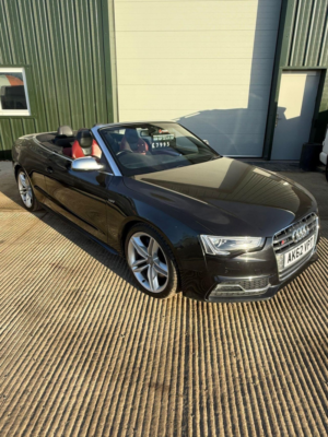 2012 Audi S5 3.0 Tfsi V6 Cabriolet S Tronic Quattro Euro 5 (s/s) 2dr in Black — image 2