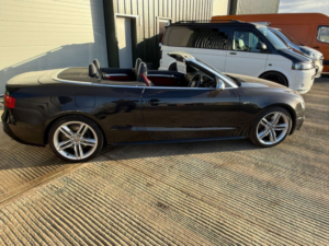 2012 Audi S5 3.0 Tfsi V6 Cabriolet S Tronic Quattro Euro 5 (s/s) 2dr in Black — image 5