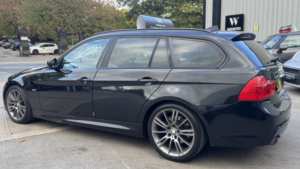 2012 BMW 3 Series 2.0 320d Sport Plus Edition Diesel Automatic Estate Black 5dr Rare Auto+leather+cruise in Black — image 3