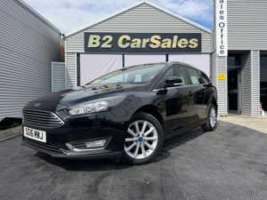 2016 Ford Focus 1.0t Ecoboost Titanium Auto Euro 6 (s/s) 5dr in Black — image 6
