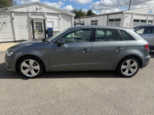 2015 Audi A3 2.0 Tdi Sport Sportback 5dr Diesel S Tronic Euro 6 (s/s) (150 Ps) in Grey — image 3