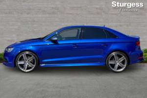 2016 Audi S3 2.0 Tfsi S Tronic Quattro Euro 6 (s/s) 4dr (nav) in Blue — image 4