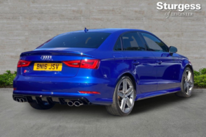 2016 Audi S3 2.0 Tfsi S Tronic Quattro Euro 6 (s/s) 4dr (nav) in Blue — image 5