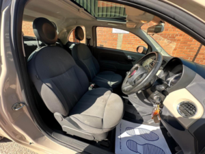 2013 Fiat 500 1.2 Lounge Euro 4 3dr in Beige — image 5