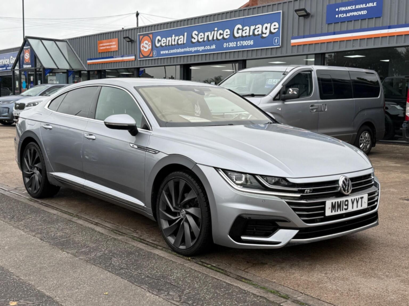 2019 Volkswagen Arteon 2.0 Tdi R-Line Fastback DSG Euro 6 (s/s) 5dr in Silver — image 1