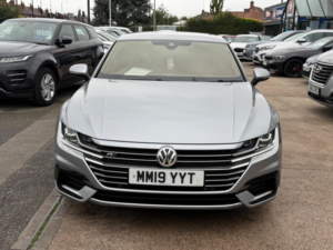 2019 Volkswagen Arteon 2.0 Tdi R-Line Fastback DSG Euro 6 (s/s) 5dr in Silver — image 3