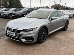 2019 Volkswagen Arteon 2.0 Tdi R-Line Fastback DSG Euro 6 (s/s) 5dr in Silver — image 5
