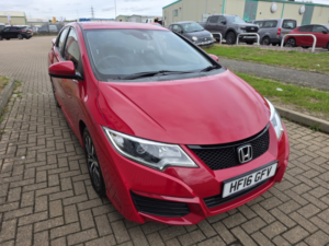 2016 Honda Civic 1.4 I-Vtec S in Red — image 2