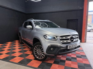 2020 Mercedes-Benz X Class 2.3 Cdi Progressive Pickup Double Cab 4dr Diesel Auto 4matic Euro 6 (190 Ps) in Silver — image 2