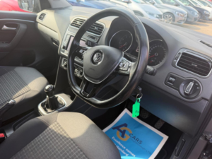 2015 Volkswagen Polo 1.0 Bluemotion Tech Se Euro 6 (s/s) 5dr in Grey — image 3