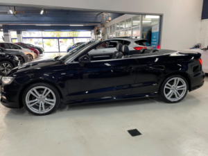 2015 Audi A3 Cabriolet 1.4 Tfsi Cod S Line S Tronic Euro 6 (s/s) 2dr in Black — image 6