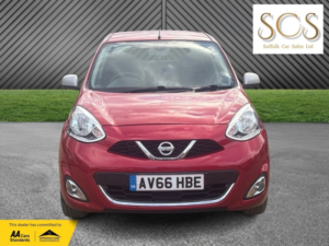2016 Nissan Micra 1.2 N-Tec in Red — image 2