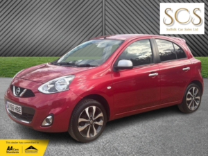 2016 Nissan Micra 1.2 N-Tec in Red — image 3