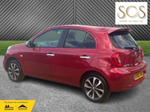 2016 Nissan Micra 1.2 N-Tec in Red — image 5