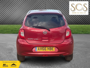 2016 Nissan Micra 1.2 N-Tec in Red — image 6