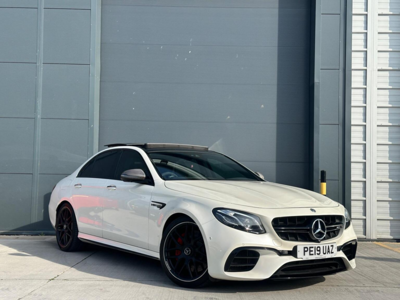 2019 Mercedes-Benz E Class 4.0 E63 V8 Biturbo Amg S Spds Mct 4matic+ Euro 6 (s/s) 4dr in White — image 1