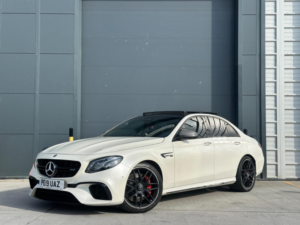 2019 Mercedes-Benz E Class 4.0 E63 V8 Biturbo Amg S Spds Mct 4matic+ Euro 6 (s/s) 4dr in White — image 3