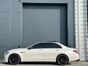 2019 Mercedes-Benz E Class 4.0 E63 V8 Biturbo Amg S Spds Mct 4matic+ Euro 6 (s/s) 4dr in White — image 5