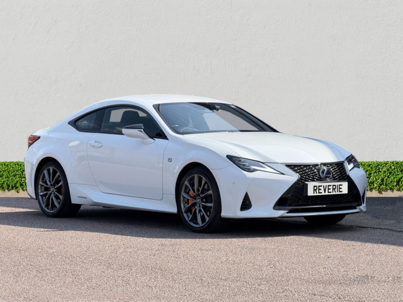 2020 Lexus Rc 2.5 300h F Sport Coupe 2dr Petrol Hybrid E-CVT Euro 6 (s/s) (223 Ps) in White — image 1