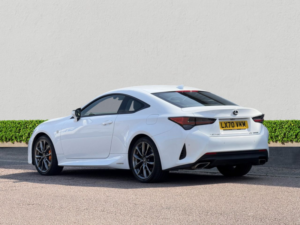 2020 Lexus Rc 2.5 300h F Sport Coupe 2dr Petrol Hybrid E-CVT Euro 6 (s/s) (223 Ps) in White — image 5