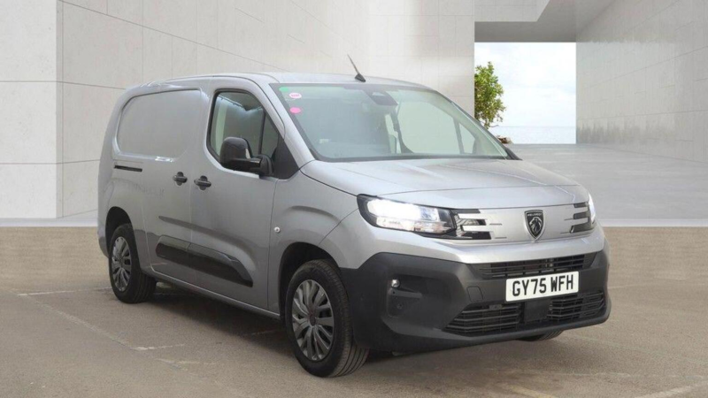 2025 Peugeot Partner 1.5 Bluehdi 950 Asphalt Long Panel Van Eat8 Lwb Euro 6 (s/s) 6dr in Grey — image 1