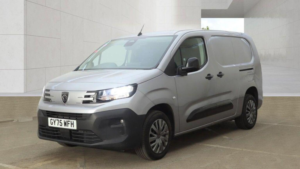 2025 Peugeot Partner 1.5 Bluehdi 950 Asphalt Long Panel Van Eat8 Lwb Euro 6 (s/s) 6dr in Grey — image 3