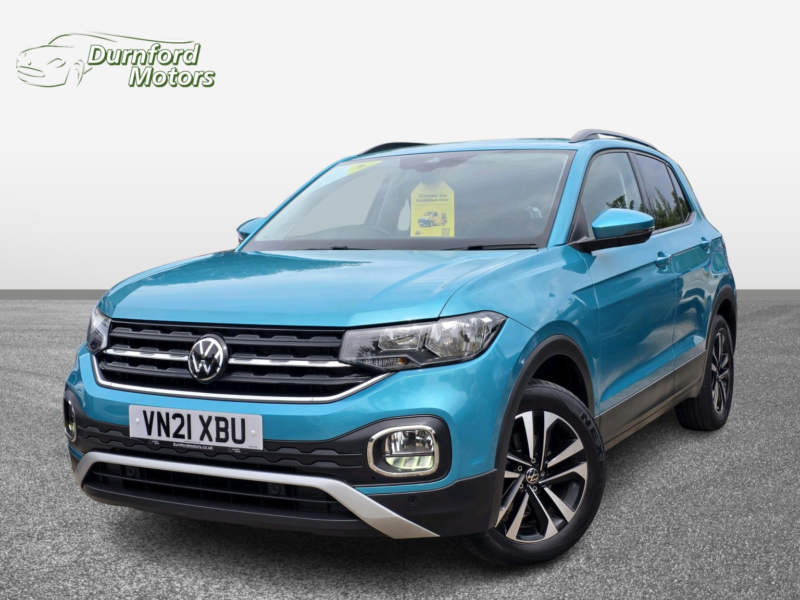2021 Volkswagen T-Cross 1.0 Tsi United in Blue — image 1