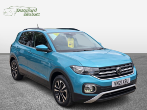 2021 Volkswagen T-Cross 1.0 Tsi United in Blue — image 3